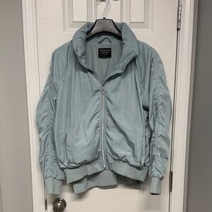 Athleta Women's Soft Blue Bomber Jacket